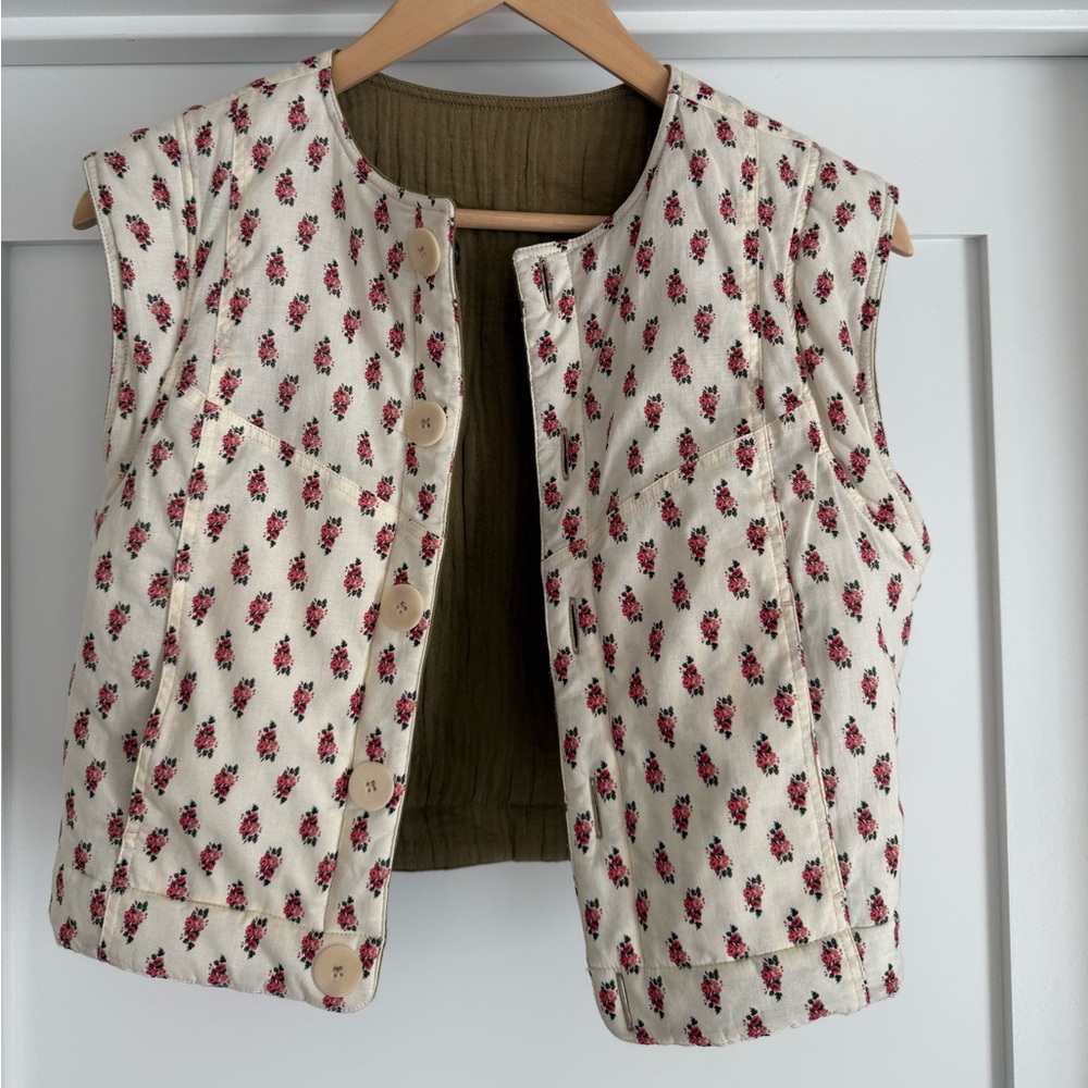 Sézane Reversible Vest - XS/S 🤩